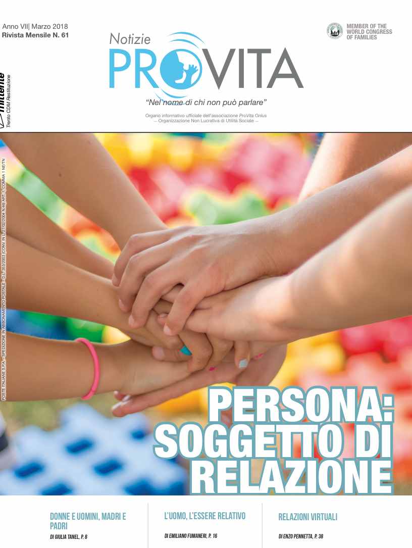 Notizie ProVita_marzo 2018_persona soggetto di relazione