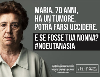 eutanasia o suicidio assistito, malata di cancro