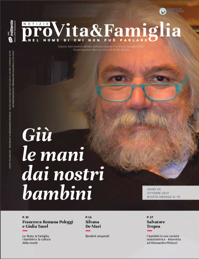 Alessandro Meluzzi intervistato da Notizie Pro Vita e Famiglia, n.78