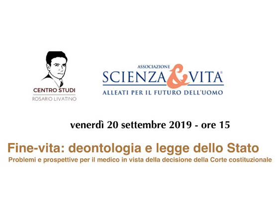 Fine-vita: un convegno su deontologia e legge dello Stato 1