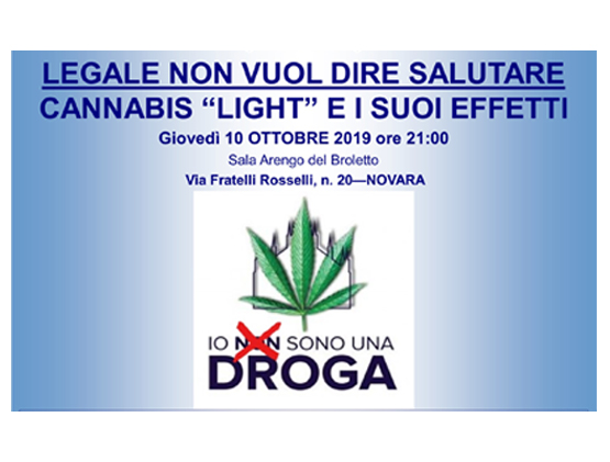 Legale non vuol dire salutare. Cannabis ‘light’ e i suoi effetti 1