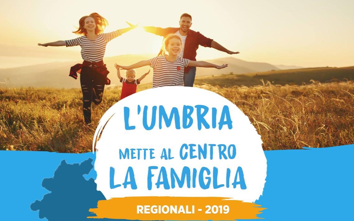 Regionali Umbria, si mette al centro la Famiglia 1