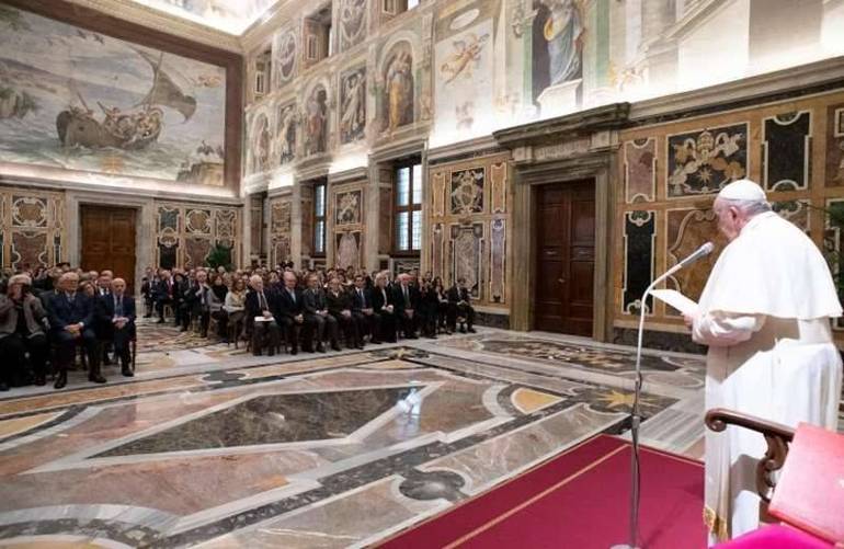 Papa Francesco riceve in udienza il Centro studi Livatino