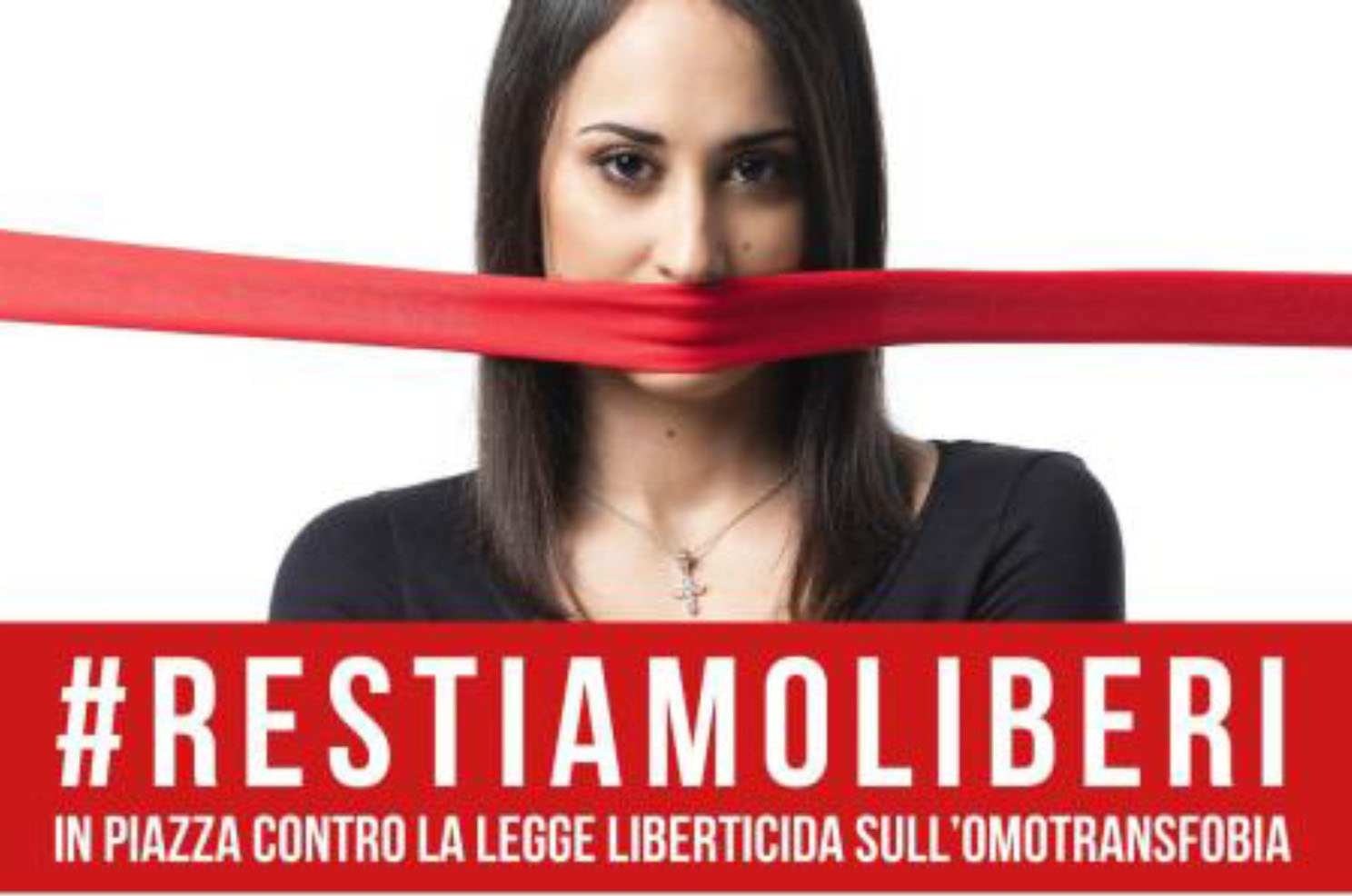 manifesto Pro vita & Famiglia: restiamo liberi, contro il bavaglio e la censura della pdl zan sull'omotransfobia
