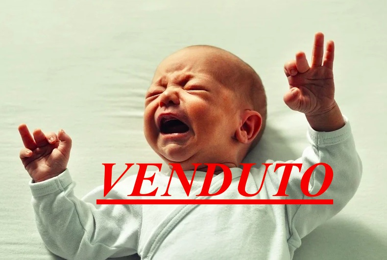 neonato venduto tramite utero in affitto