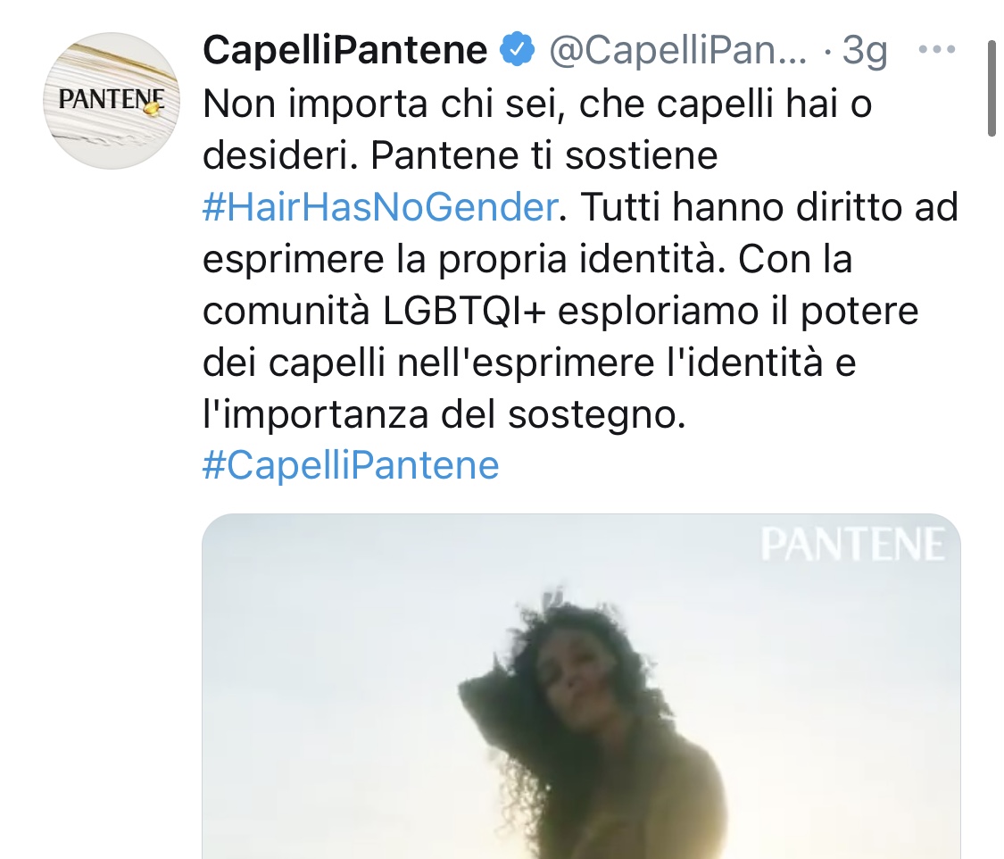 La campagna pubblicitaria di Pantene, per uno shampoo “transgender” 1