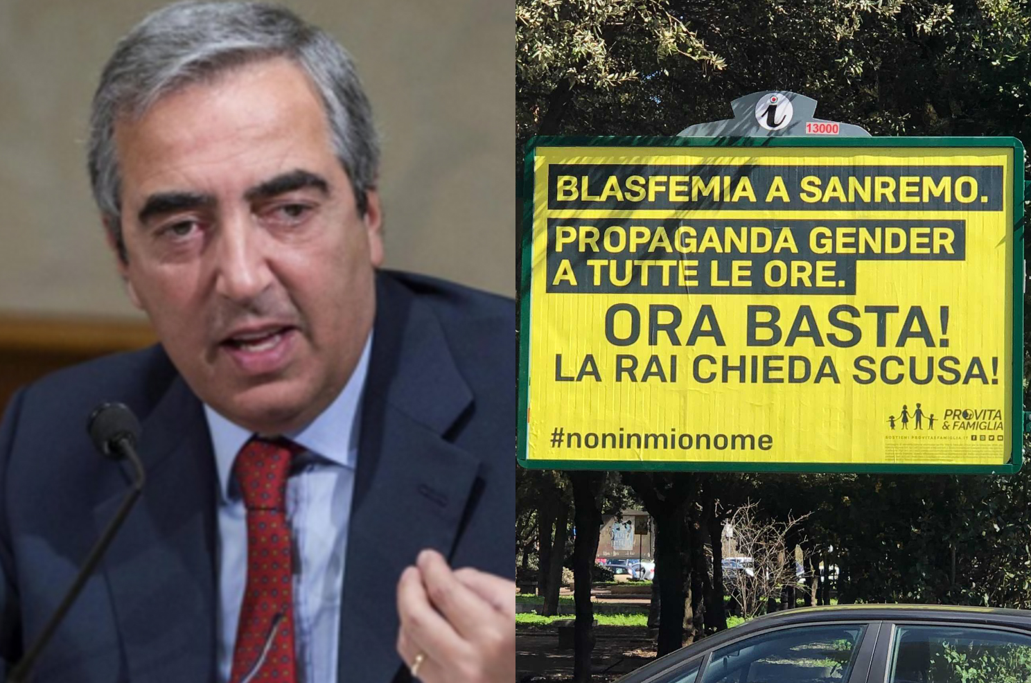 Blasfemia e gender in Rai. Il senatore Gasparri: «Ecco perché chiedere scusa non basta!» 1