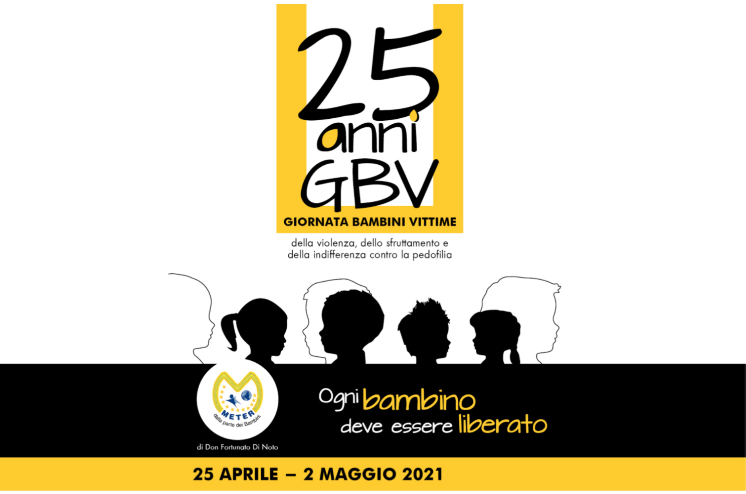 Al via la 25esima Giornata Bambini Vittime di Pedofilia. Don Di Noto: «La nostra battaglia non si ferma» 1