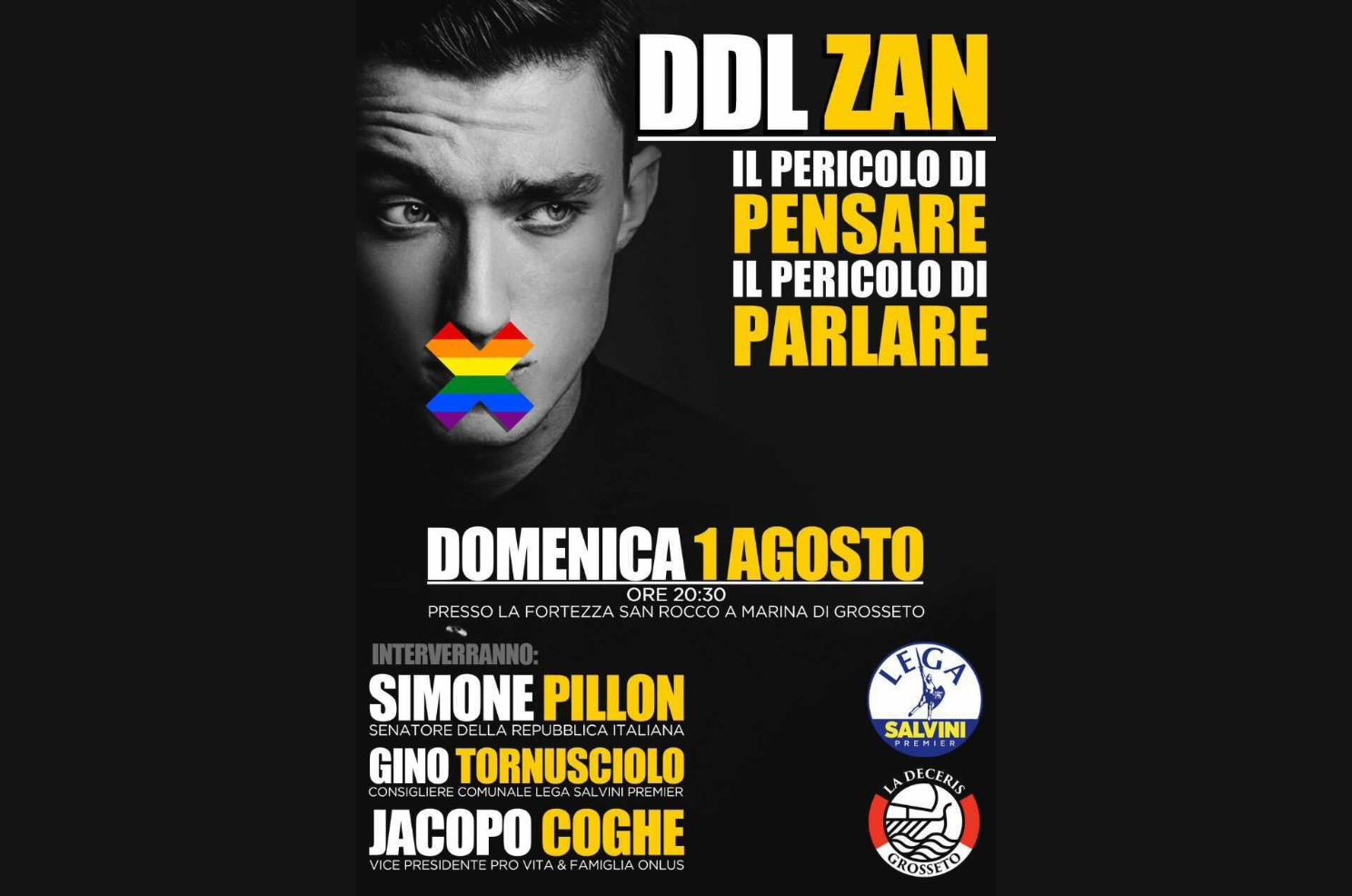 Ddl Zan - Il pericolo di pensare, il pericolo di parlare 1