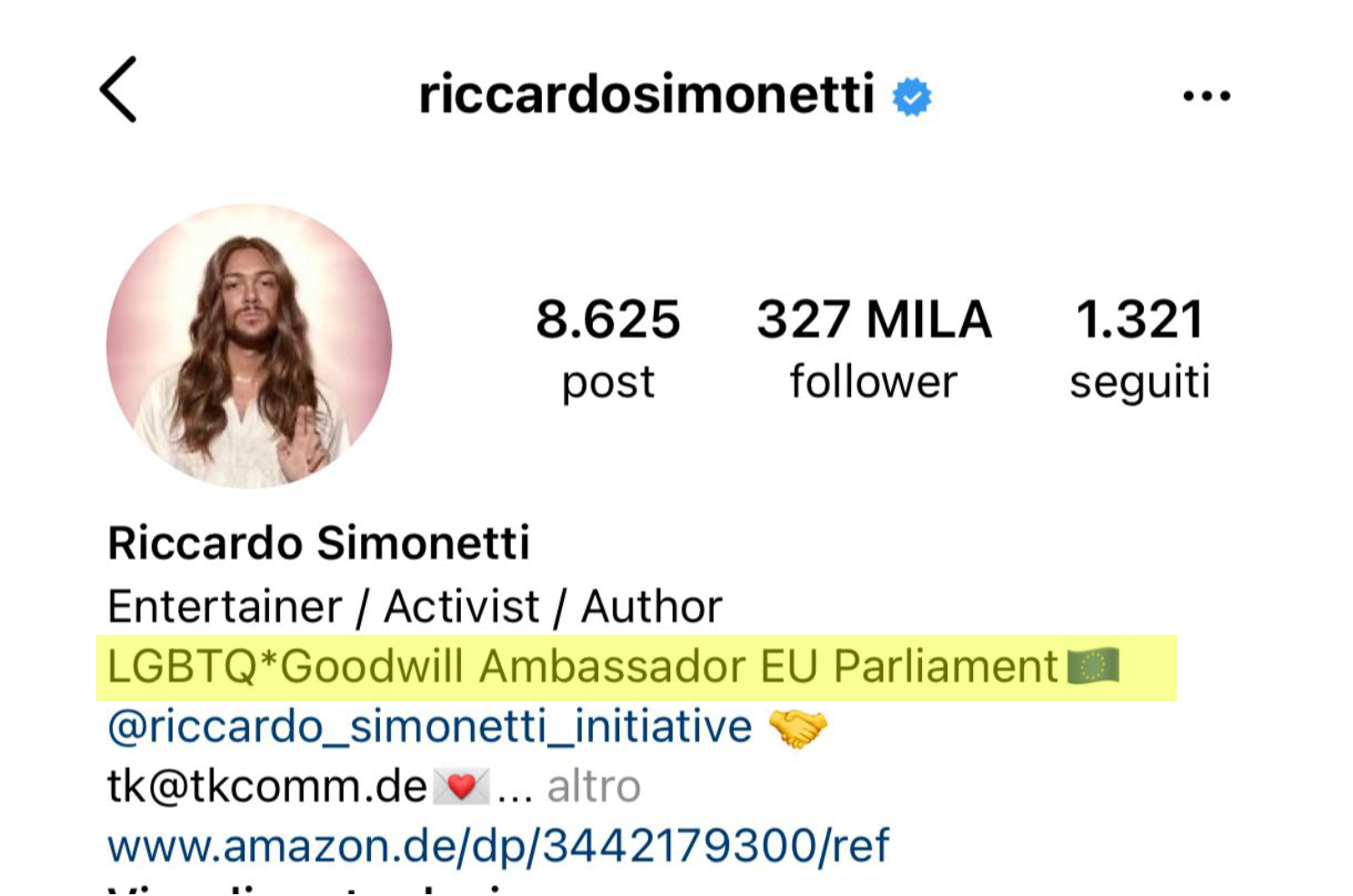 FLASH - Il Parlamento europeo smentisce Simonetti, ma lui si presenta (o millanta?) come Ambasciatore 1