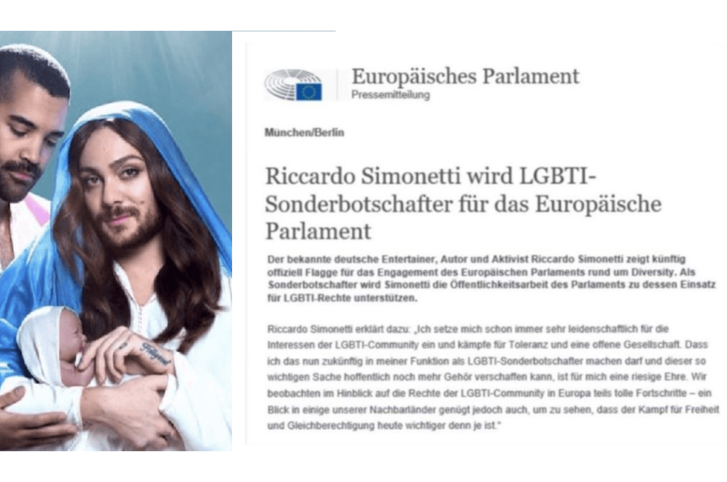 Incredibile Simonetti. L’ambasciatore Lgbt smentisce il Parlamento Europeo 1