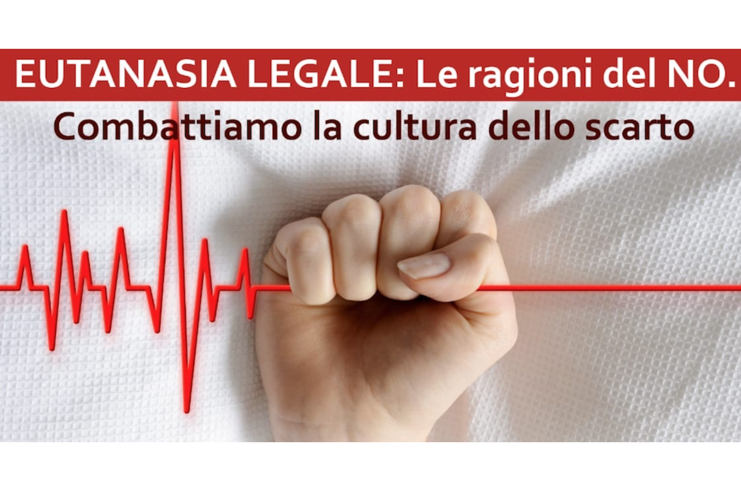 Eutanasia Legale: le ragioni del NO! 1