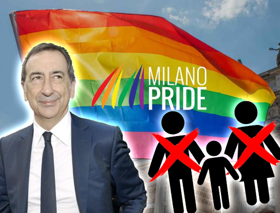 Pride. Pro Vita & Famiglia: «A Milano Sala abolisce mamma e papà» 1