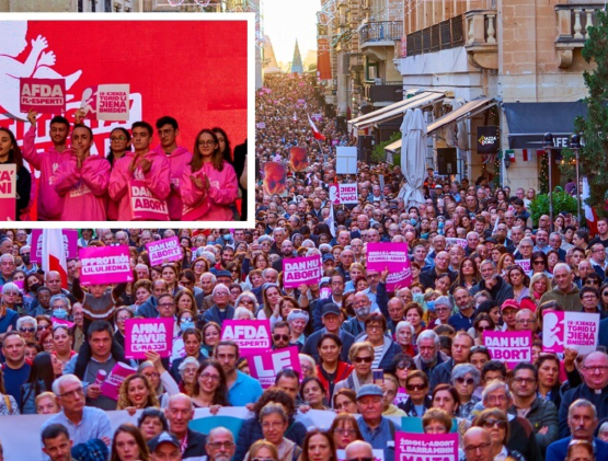 Malta si mobilita con una folla oceanica. Oltre 20mila contro l’aborto 1