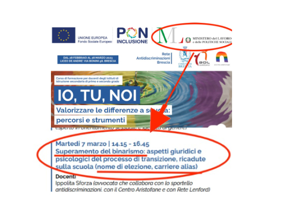 Scuola. Grave patrocinio del Governo al corso su carriera alias 1