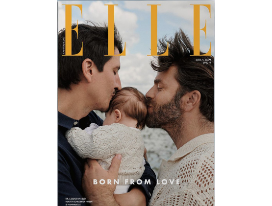 La rivista ELLE celebra l’utero in affitto in copertina 1