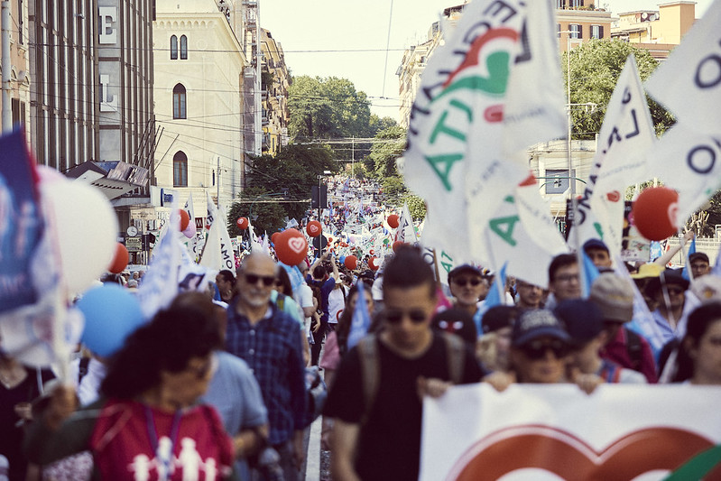 Le Marce per la Vita di tutto il mondo. . . aspettando Roma il 22 giugno 1