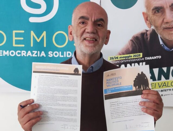 Elezioni Amministrative 2025. Intervista al candidato Liviano (Taranto) 1