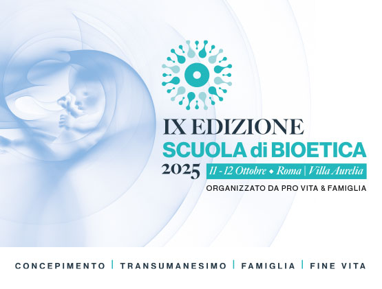 Pro Vita & Famiglia presenta la IX edizione della Scuola di Bioetica 2025 1