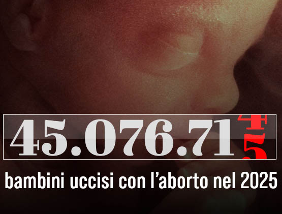 Il bilancio spaventoso, e in aumento, degli aborti nel 2025. Oltre 124mila al giorno 1
