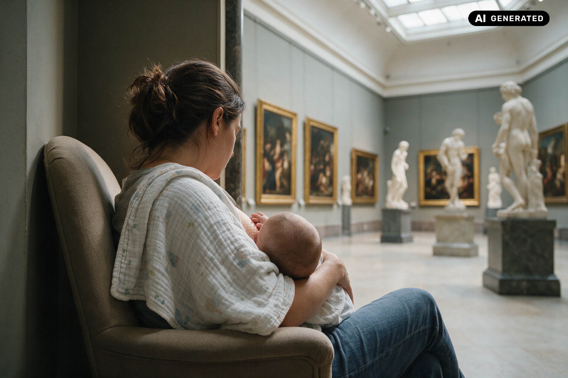 Politiche per la famiglia: un disegno di legge per facilitare l'allattamento dei neonati in musei e biblioteche 1