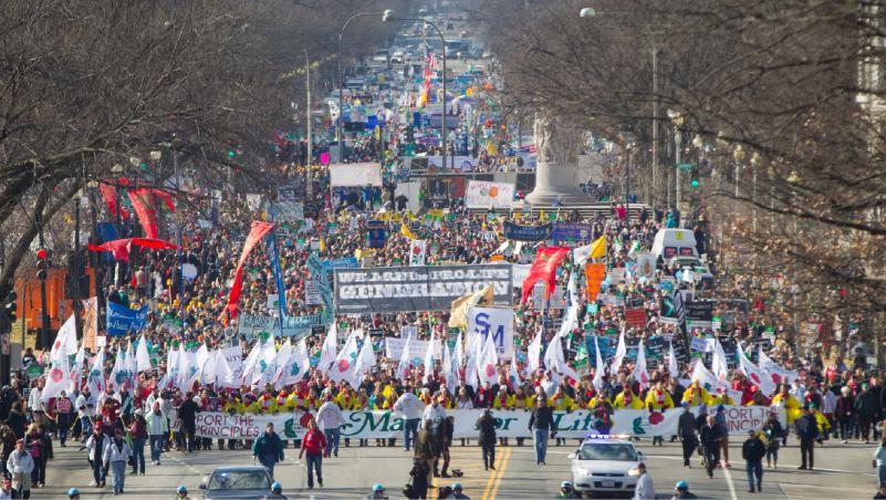 Contro l’aborto: quarantaduesima Marcia per la vita di Washington 1