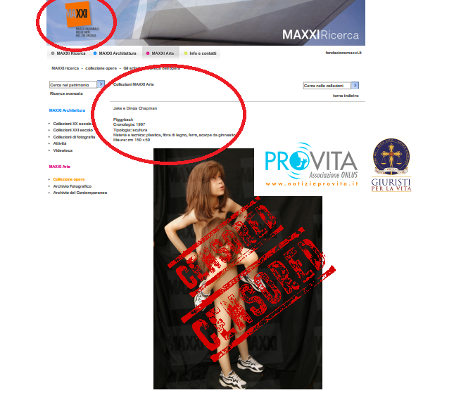 Pedopornografia al museo MAXXI di Roma – Parte la denuncia di ProVita e GpV 1