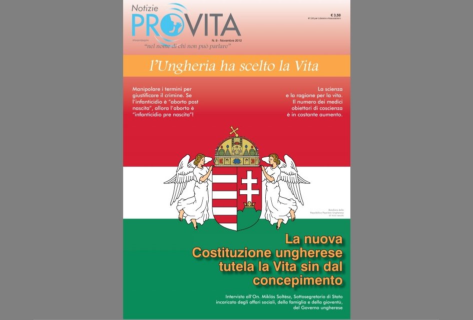 E’ uscito il secondo numero della rivista Notizie Pro Vita 1