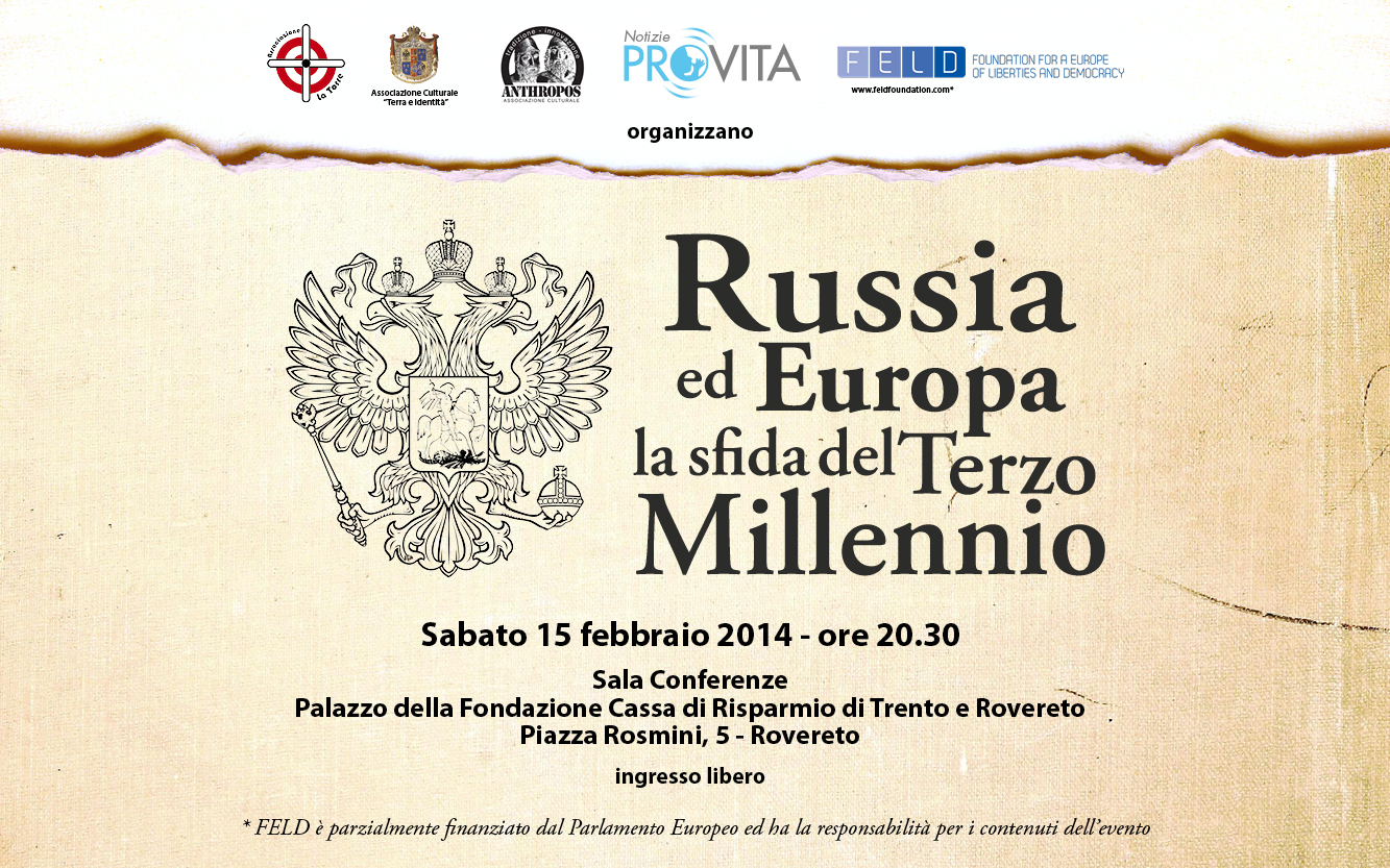 Convegno “Russia ed Europa, la sfida del Terzo Millennio” 1