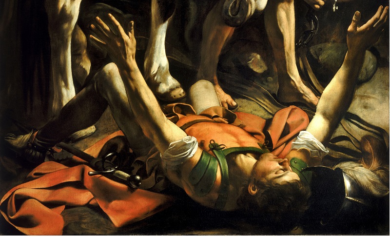 San paolo_Caravaggio_omofobia