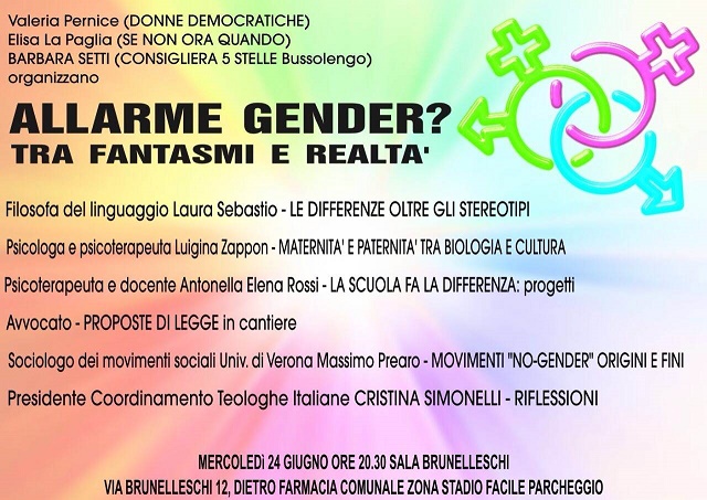 E’ possibile il dialogo con chi è accecato dall’ideologia gender? 1