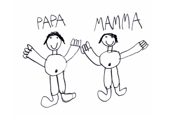 omofobia_mamma_papà_equilibrio_crescita_festa_bambini