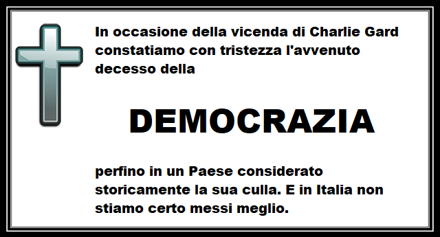 Se muore Charlie, vuol dire che è morta la democrazia 1