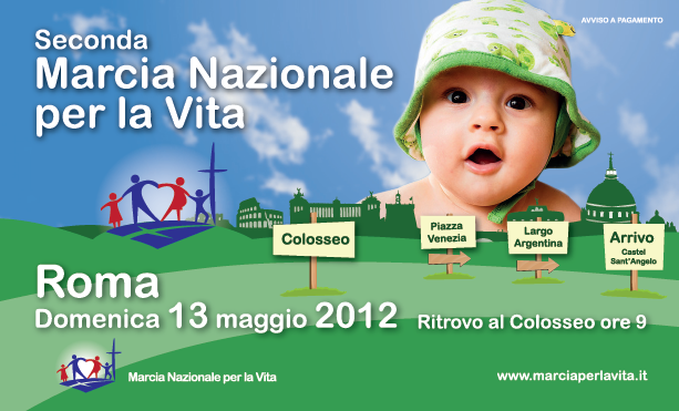 Sotto il bel sole della vita per dire no all’aborto. Chi ha visto dei visi torvi? 1
