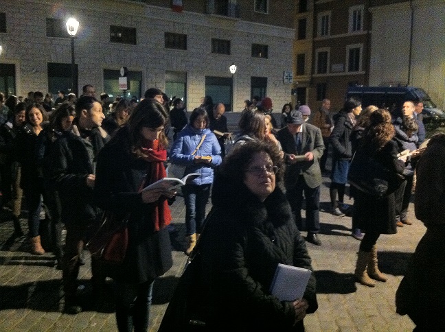 Sentinelle in Piedi – Roma – Comunicato stampa 1