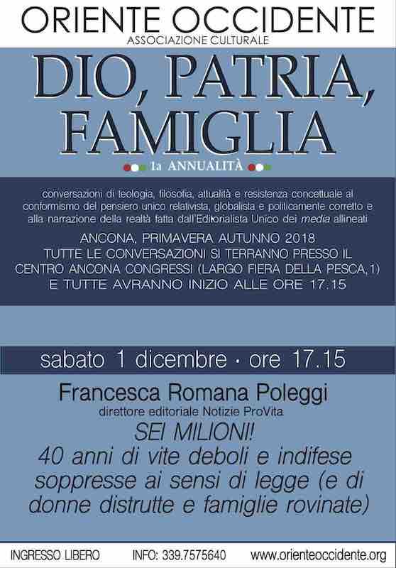 Locandina dell'evento di Ancona